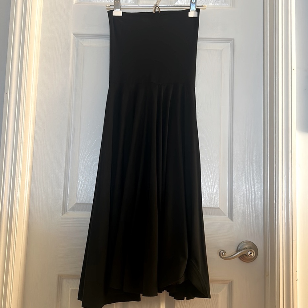 J. Crew XS cotton black strapless dress or skirt